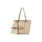 Brown White Stripes