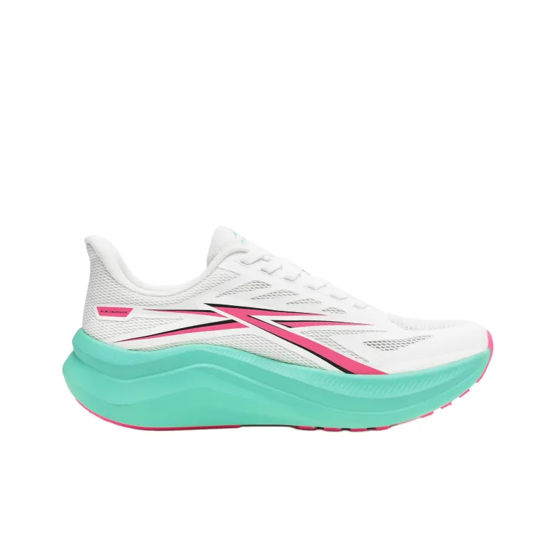 A.Knackfuss Running Shoes Unisex Low Top Cyan Pink Leaping Shadow-5