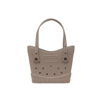 Crocs EVA Tote Bag, Shopping Bag, Handbag Trumpets Women's Taupe