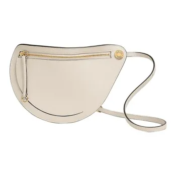 HERMES Petite Course Epsom Calfskin Shoulder Bag, Crossbody Bag Trumpets Women's 10 Craie Milkshake White