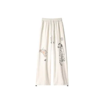 KLAMMKICKS Casual Pants Unisex Apricot
