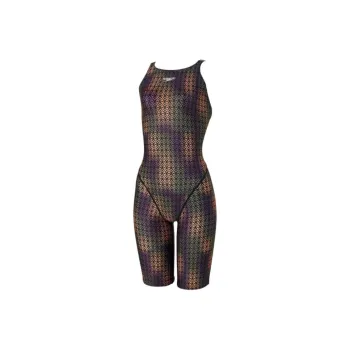 Speedo One piece Swimsuit Women's Black Green