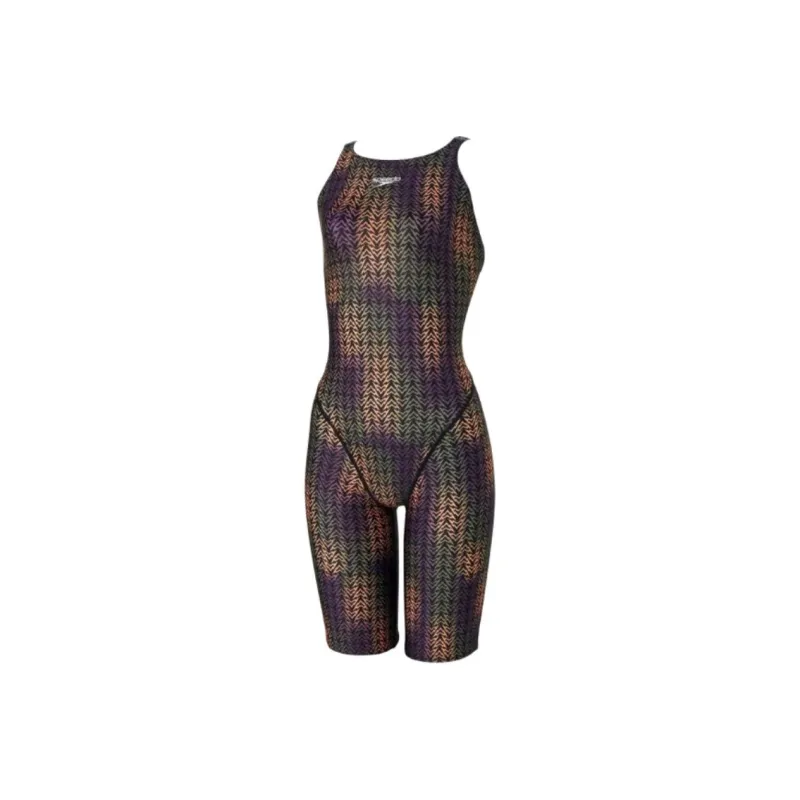 Speedo One piece Swimsuit Women's Black Green-0