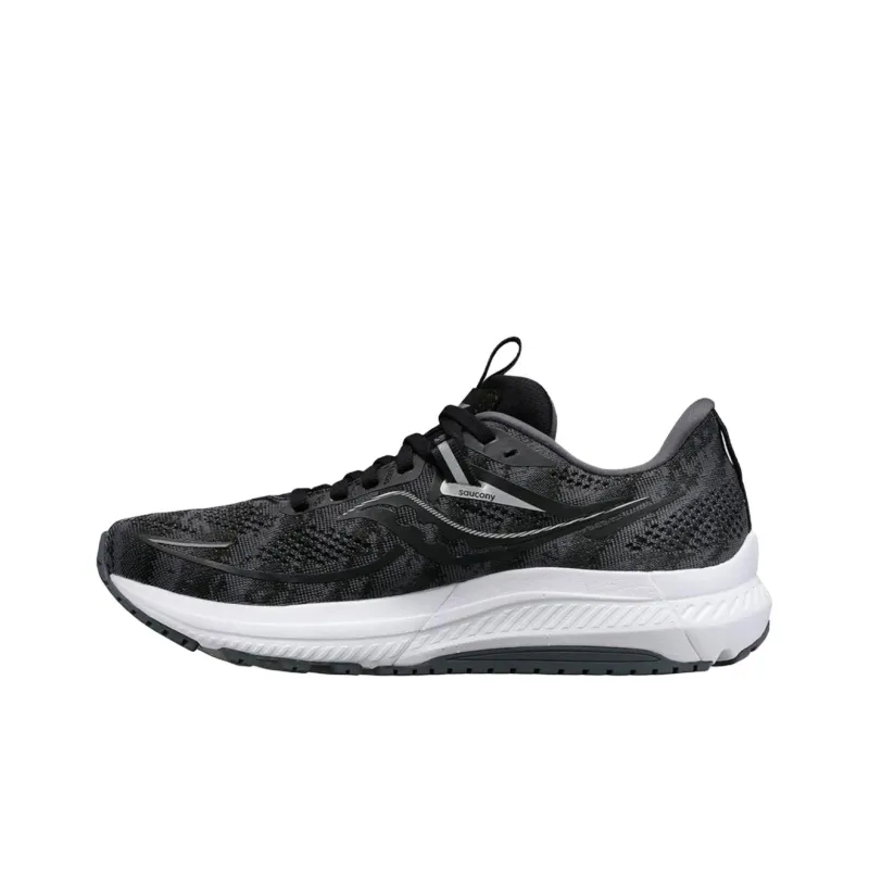 Saucony Omni 21 Low Top Running Shoes Men's Black-1