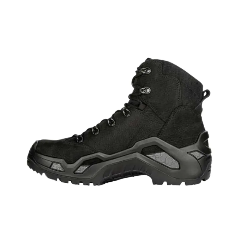 Lowa Z 6n Mid Top Hiking Shoes Men's Black-2