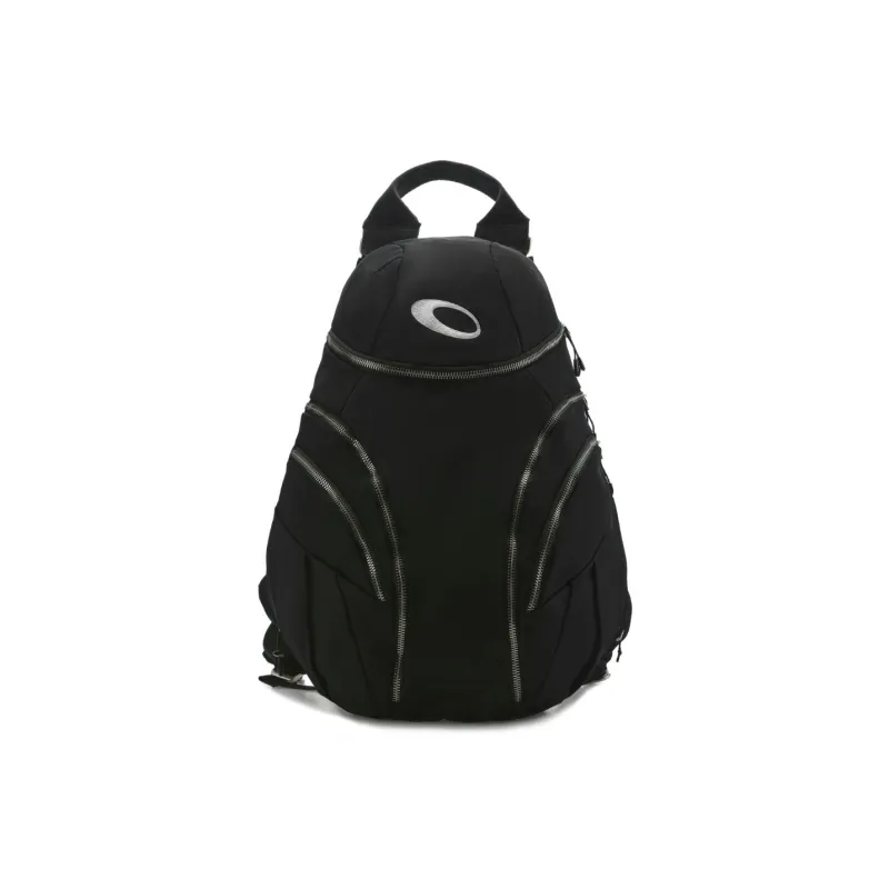 VULCAN STORE Polyester Backpack Medium Size Unisex Black-1