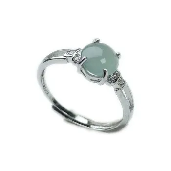 PUPAN Ice Glutinous Jadeite Rings Women's