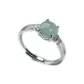 Blue Water New Chinese Style Open Ring