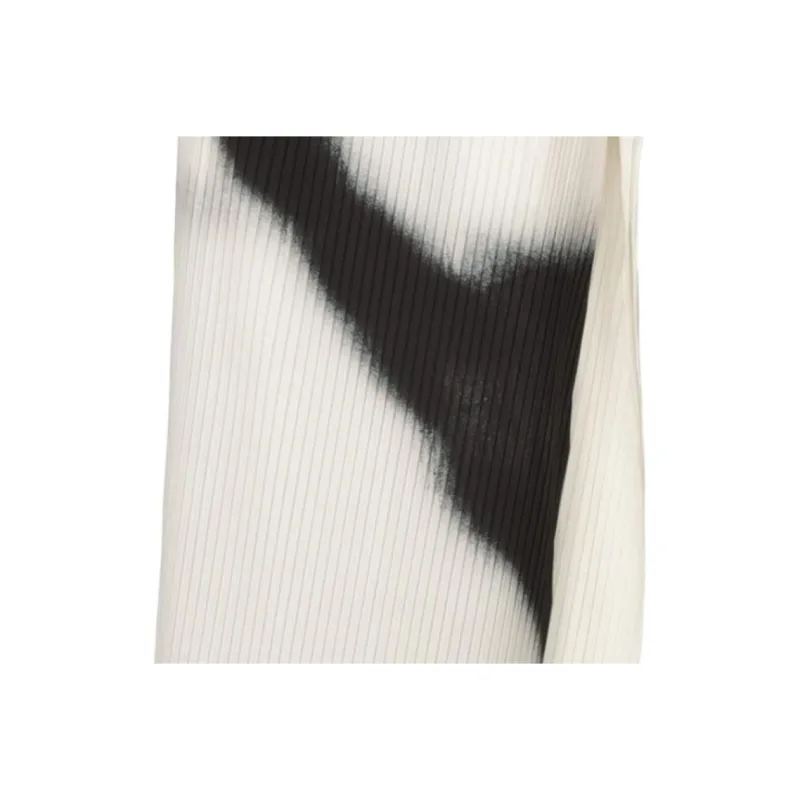 ISSEY MIYAKE Casual Long Skirt Women's Black White-3