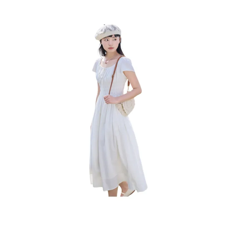 ZIHAN Short Sleeved Dress Women's-0