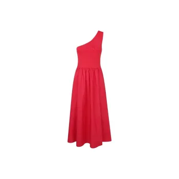 Twinset One shoulder Midi Dress