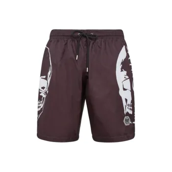 PHILIPP PLEIN Casual Shorts Men Brown