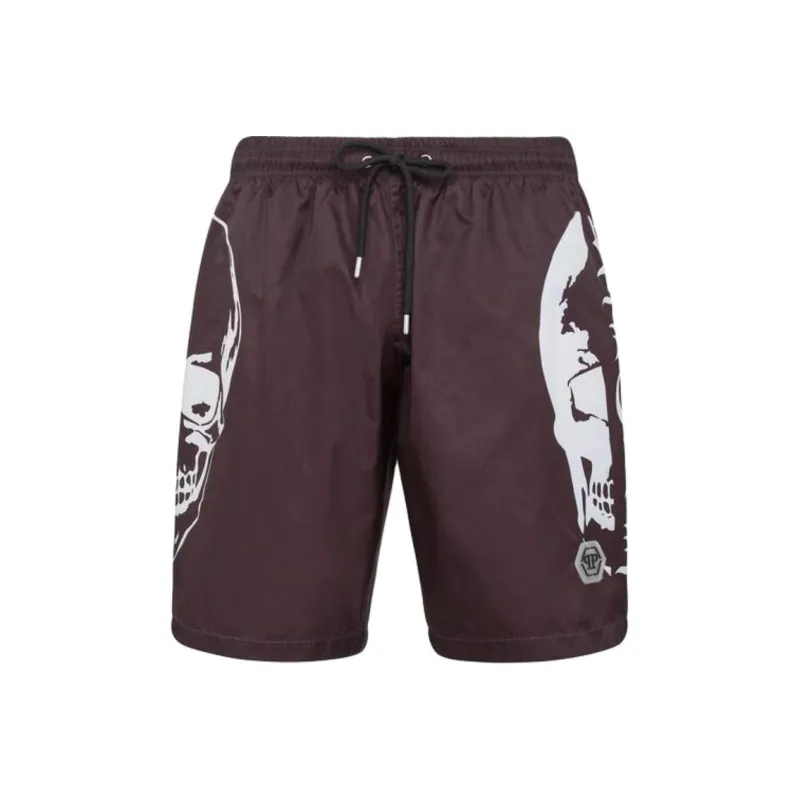 PHILIPP PLEIN Casual Shorts Men Brown-0