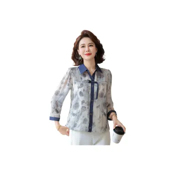 PIERRE CARDIN Chiffon Shirt Women's