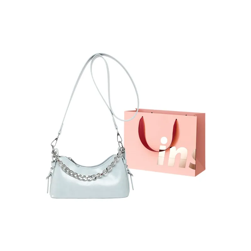WHEELY BABY+ PU Shoulder Bag, Crossbody Bag Women's Black/White/Pink/Blue/Silver-13