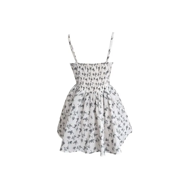 GUOZHEN Slip Dress Women's Blue And White Porcelain-1