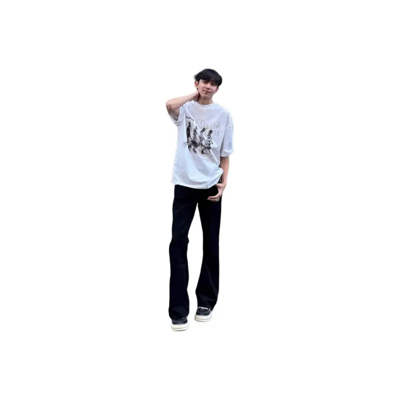DARK HORSE Jeans Unisex Pure Black-0