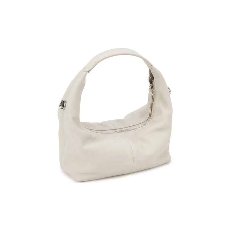 VENOF Top Grain Cow Leather Dumpling Underarm Shoulder Bag Women's Multicolor-13
