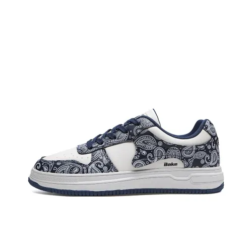 BAKE Lightweight, Slip Resistant, And Breathable Low Top Skateboard Shoes Men's