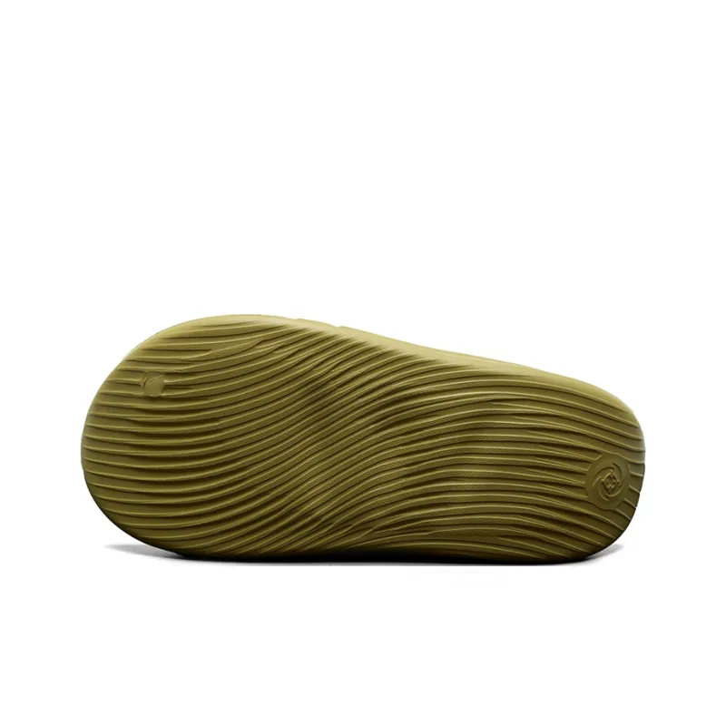 RIGORER Slip Resistant Antibacterial Shock Absorbers Slide Slippers Unisex Schiller Green-4