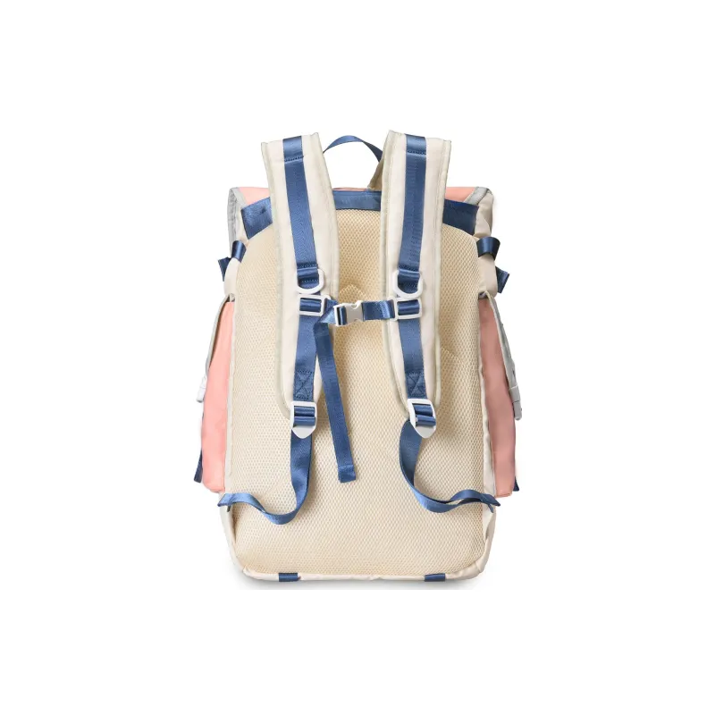 Spare No Pains. Polyester Backpack Unisex Pink-2