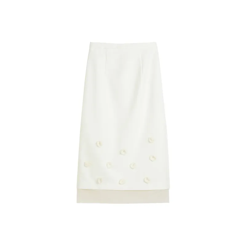 Hang Yi Court Casual Long Skirt Women's-0