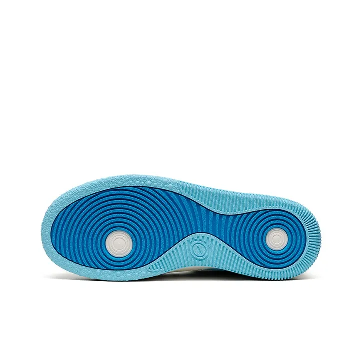 Senzubean Slip Resistant And Breathable Low Top SZB Fairy Bean Skateboard Shoes Unisex Carolina Blue-5