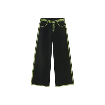 HKRXEC Jeans Men Green