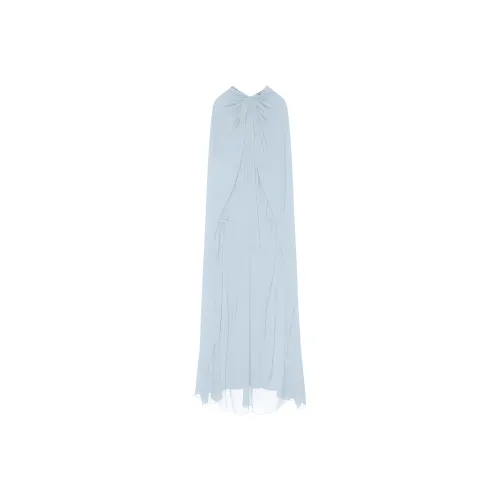 Givenchy Long Sleeved Dress Women's Light Blue