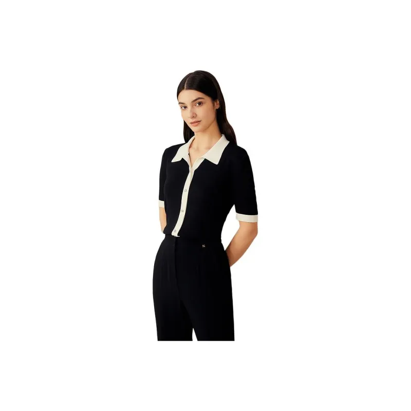 Yiner Knitwear Women's Black-0