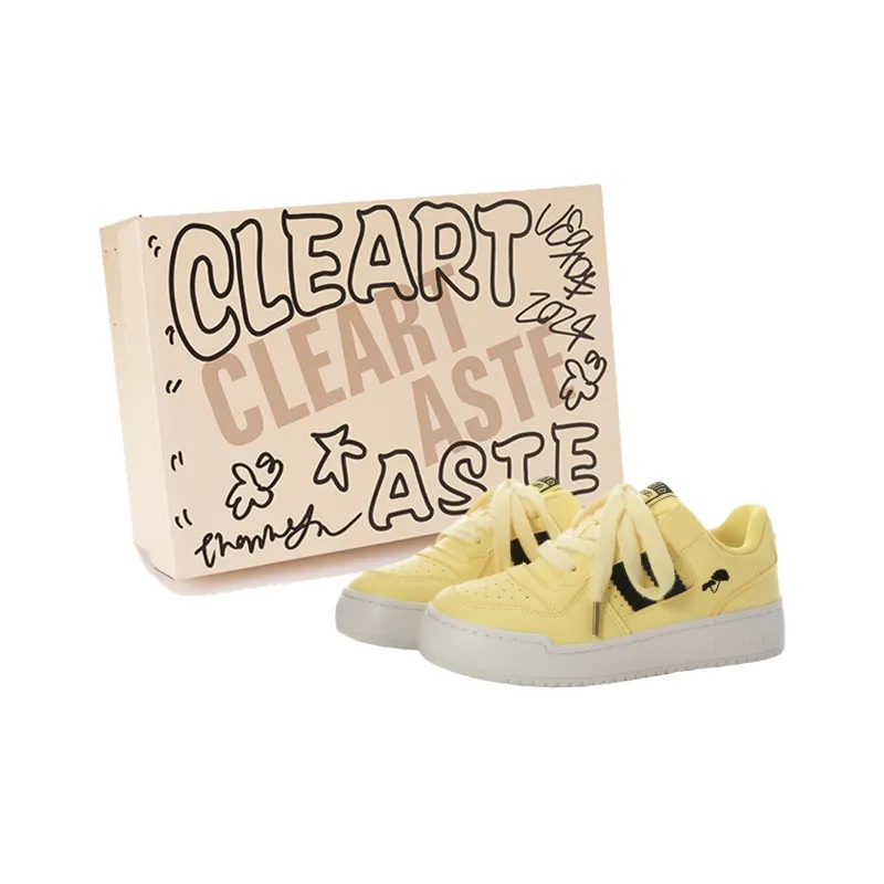 CLEARTASTE Wear resistant And Lightweight Low Top Skateboard Shoes Women's-0