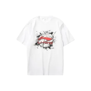 LiNing Sports Life Collection T Shirt Men's Standard White
