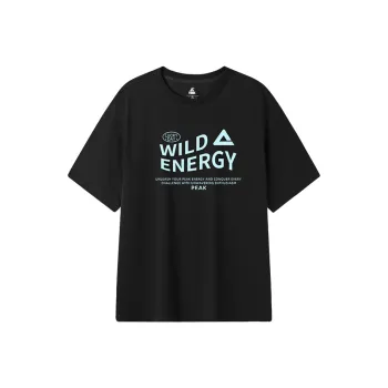 PEAK T-Shirts Unisex Black