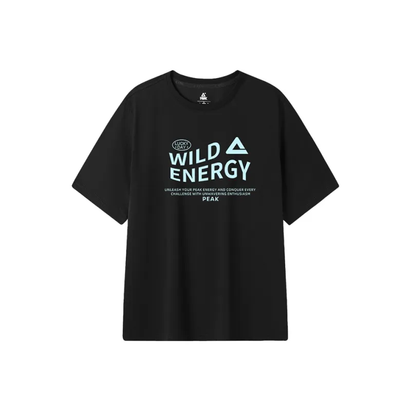 PEAK T-Shirts Unisex Black-0
