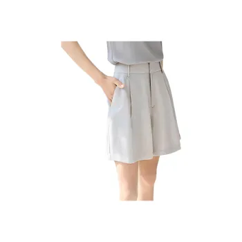 IHIMI Casual Shorts Women's Moon Gray