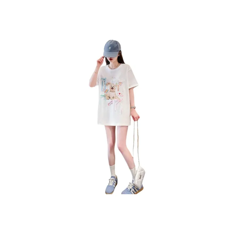 KAISER Drop Shoulder Sleeve T Shirt Women's-0