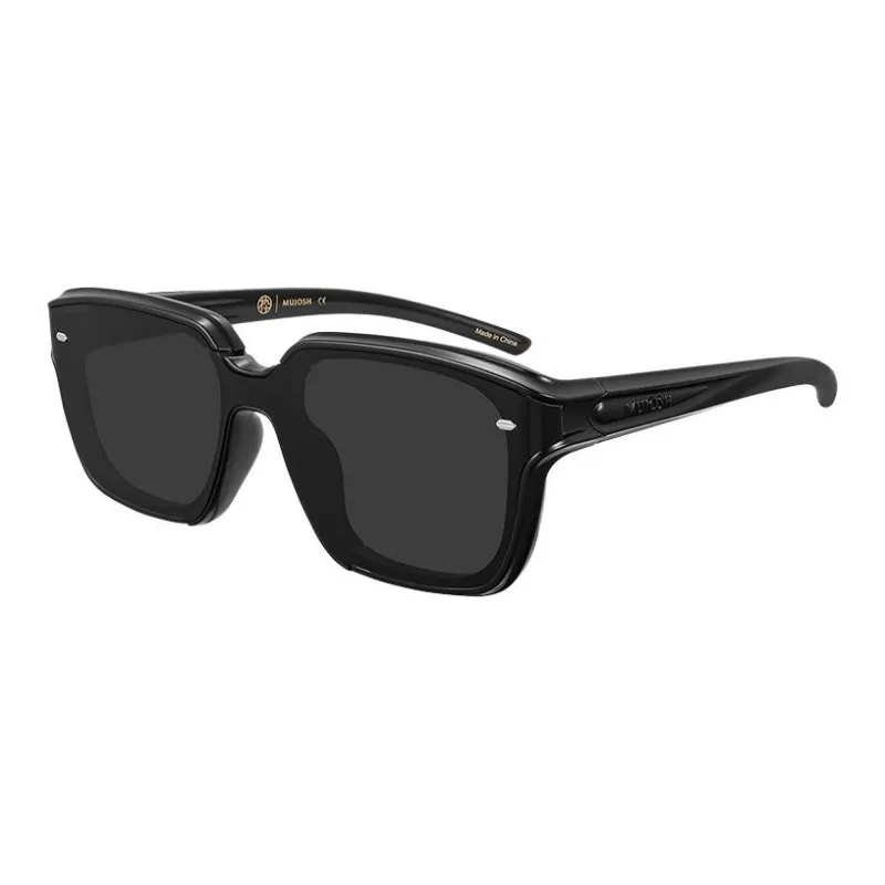 MUJOSH TR90 Square Sun Protection UV Protection Sunglasses For Face Enhancement Unisex Multicolor-0