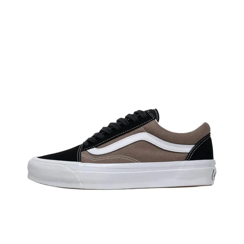 Vans LX OLD SKOOL Low Top Skateboard Shoes Men's Brown-0