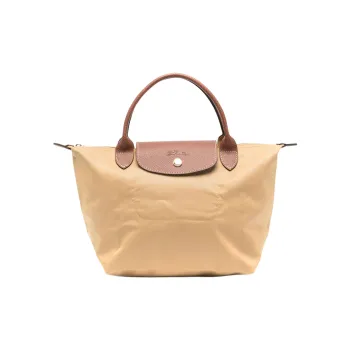 LONGCHAMP Le Pliage Polyamide Handbag Trumpets Women's Brown