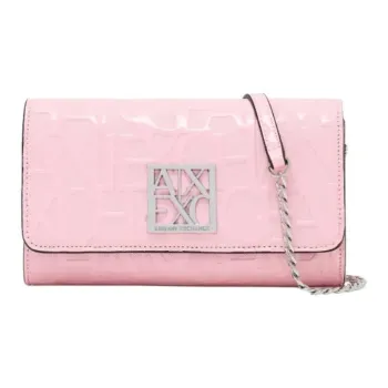 ARMANI EXCHANGEAE Polyester Shoulder Bag, Crossbody Bag, Wallet Women's Pink