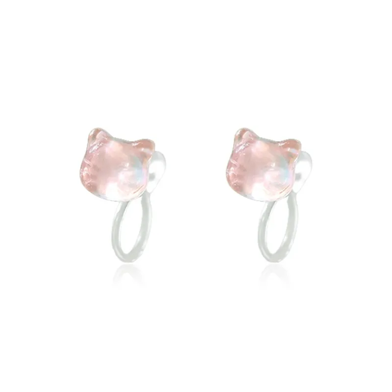 Inkopper Resin Clip On Earrings Women's-4