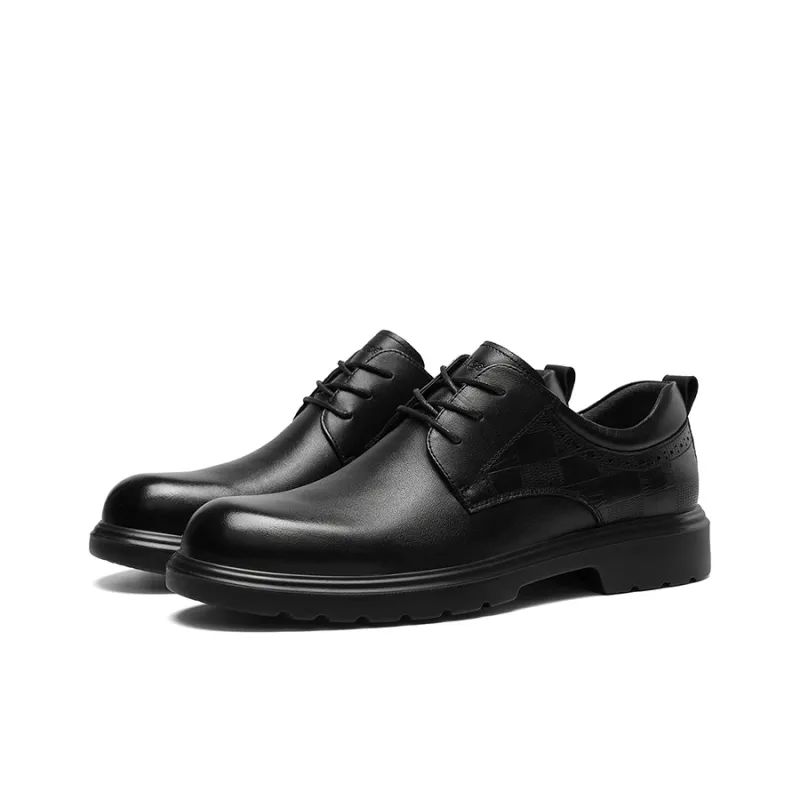 HLA Men's Casual Shoes Men Low Top Black-1