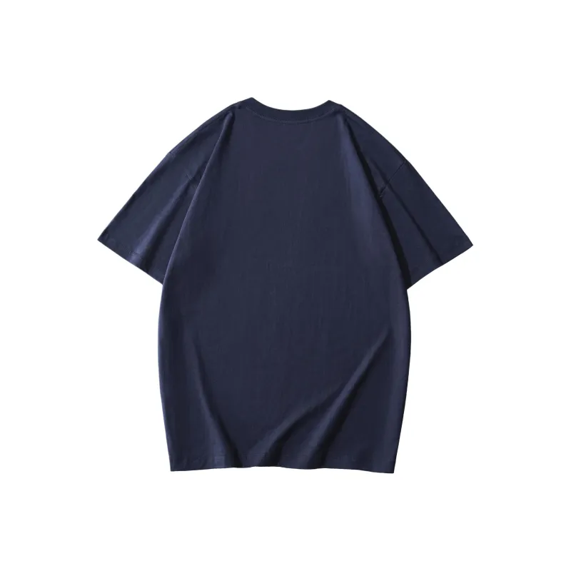 YK&YB T Shirts Unisex Navy Blue-1