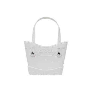 Crocs EVA Tote Handbag Trumpets Women's White