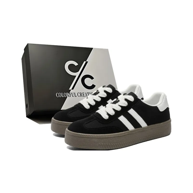 Colorful Creations Slip Resistant, Abrasion Resistant, Breathable, Height Increasing Low Top Skateboard Shoes Men's-0
