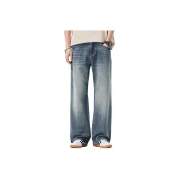 FAIRWHALE Jeans Unisex Blue