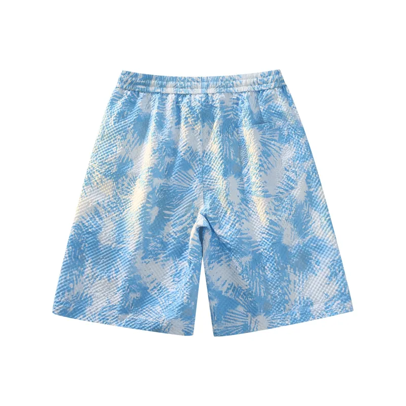 PASOK Casual Shorts Unisex PA013 Firework Blue-1