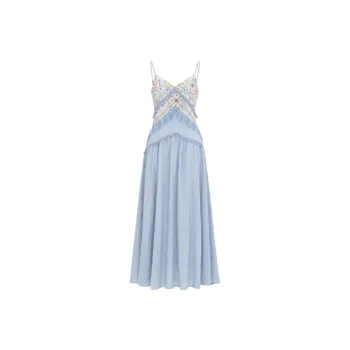 ABCMININ Slip Dresses Women's Blue