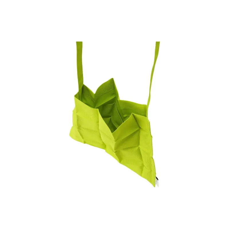 ISSEY MIYAKE Recycled Polyester Dice Pleated Shoulder Bag Women's Green-2