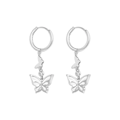 badge DAY Zircon Earrings Women's